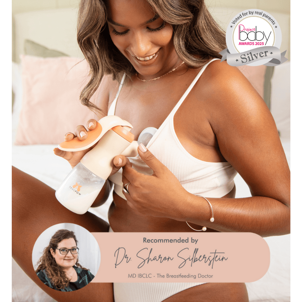 Fraupow Squeeze Manual Breast Pump