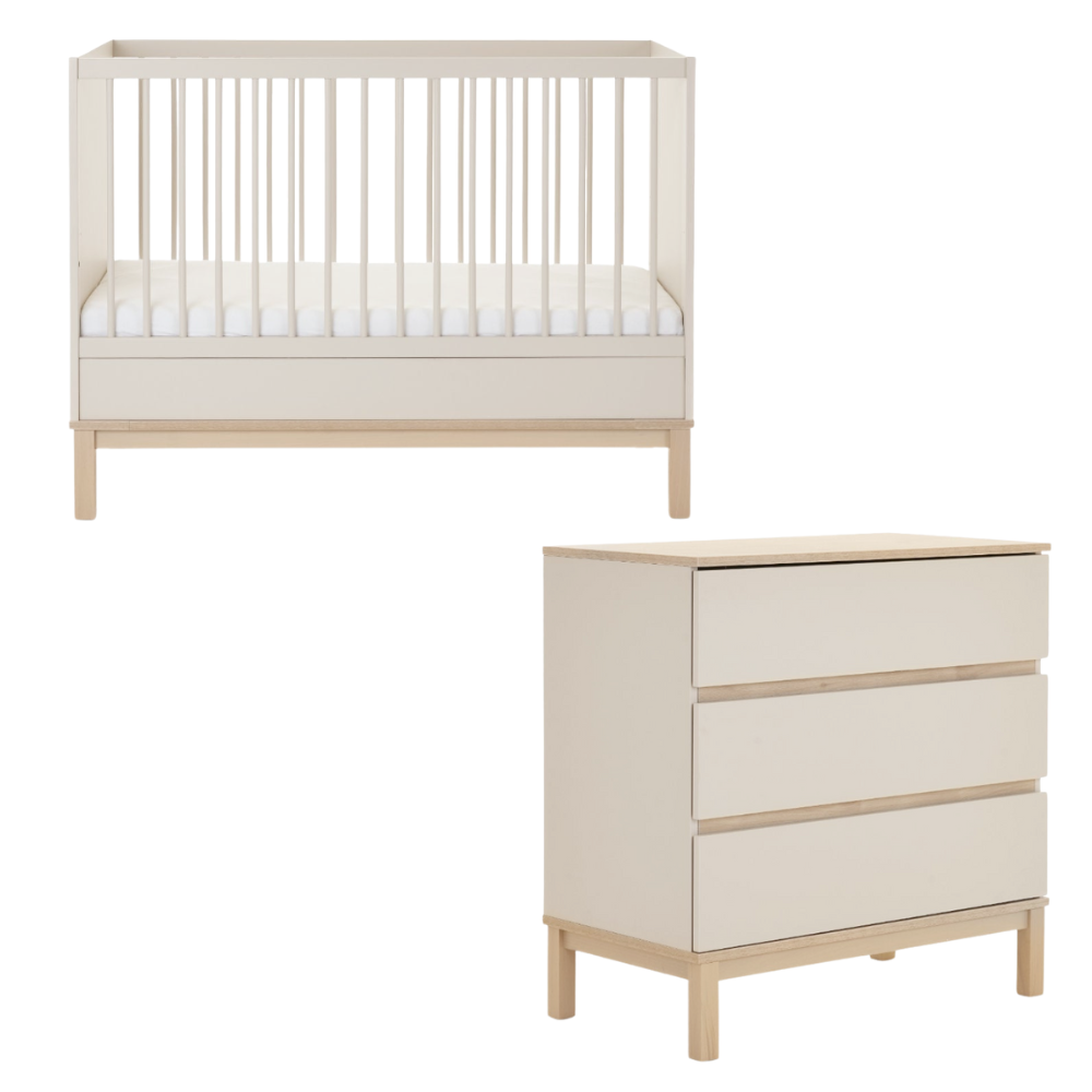 Obaby Astrid Mini 2 Piece Room Set-Baby & Toddler Furniture Sets-Parent Studio