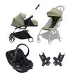 Stokke® YOYO³ Stroller - 6+ seat, 0+ Newborn pack and Car Chair Travel System Bundle