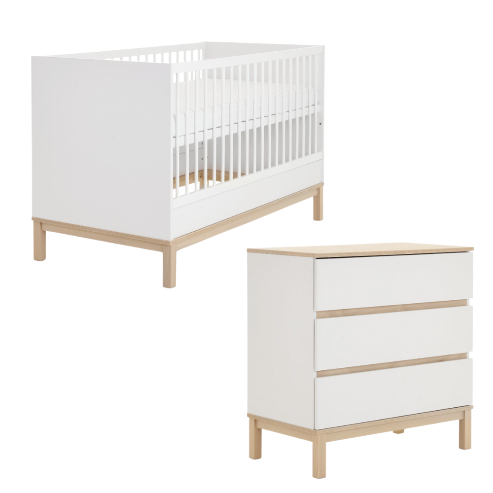 Obaby Astrid Mini 2 Piece Room Set-Baby & Toddler Furniture Sets-Parent Studio