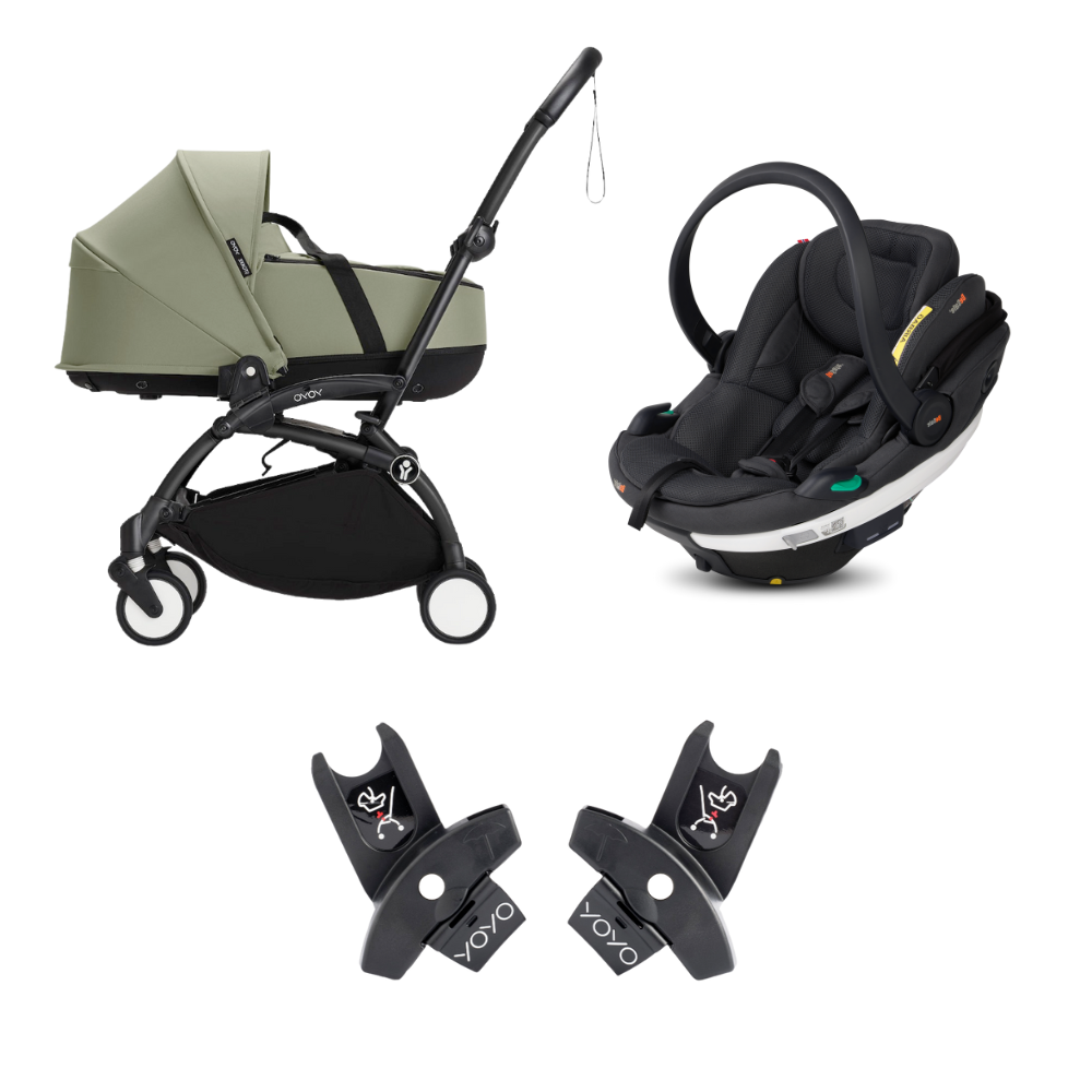 Stokke® YOYO³ Stroller - Newborn Shell and Car Chair Travel System Bundle-Bundle-Parent Studio