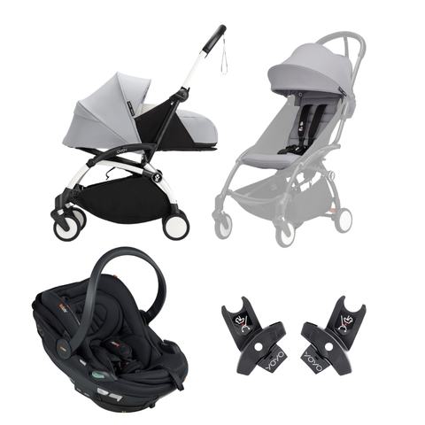 Stokke® YOYO³ Compact Stroller Bundle - 6+ Seat, 0+ Newborn Pack & Car Chair Travel System