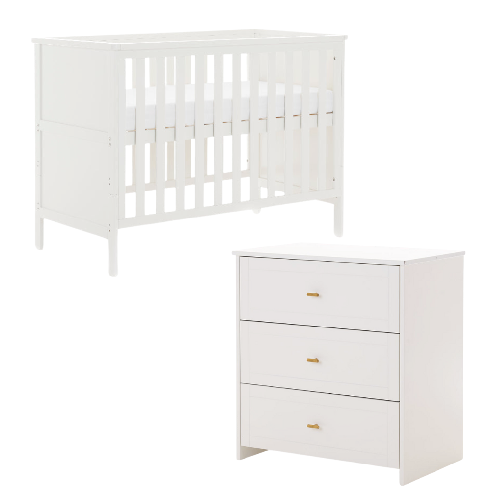 Obaby Evie 2 Piece Room Set-Baby & Toddler Furniture Sets-Parent Studio