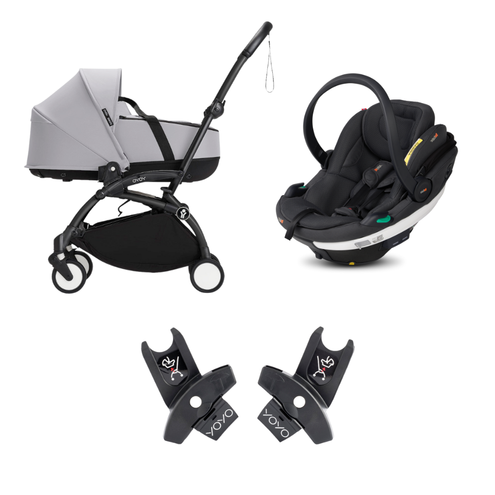 Stokke® YOYO³ Stroller - Newborn Shell and Car Chair Travel System Bundle-Bundle-Parent Studio