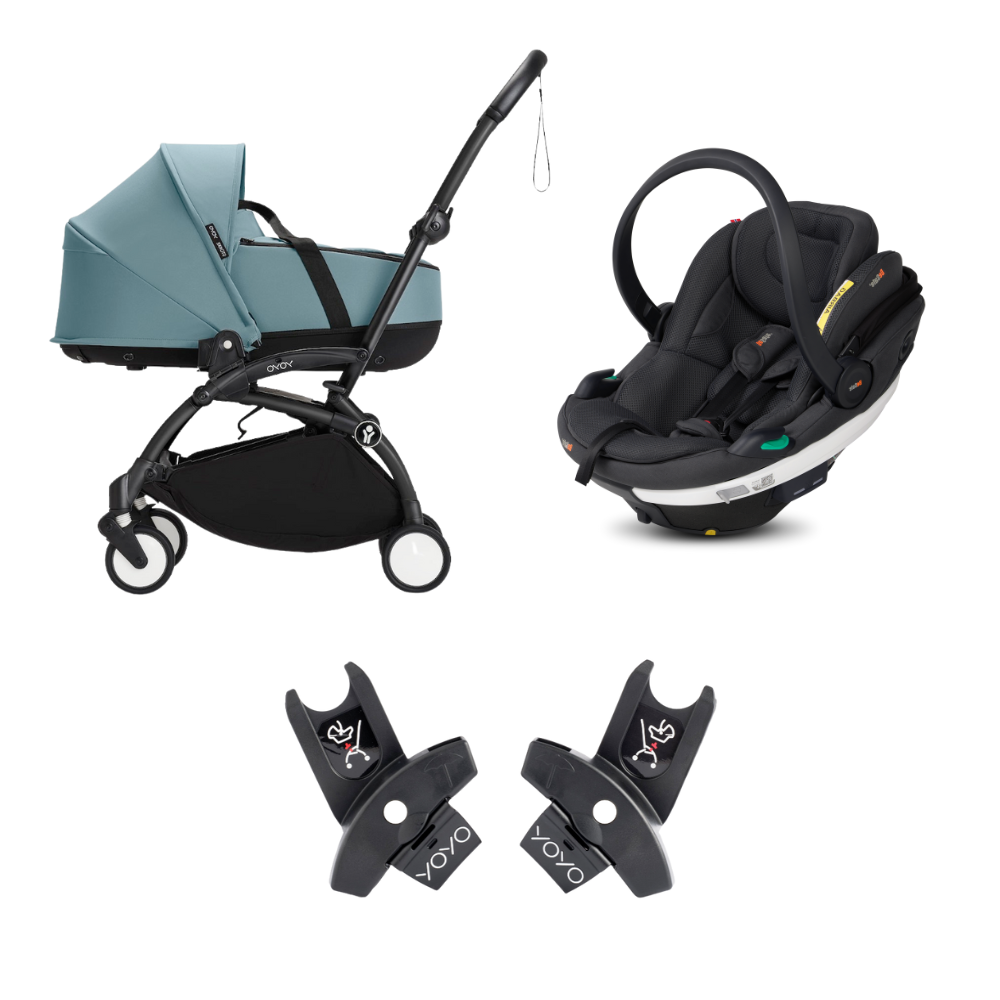 Stokke® YOYO³ Stroller - Newborn Shell and Car Chair Travel System Bundle-Bundle-Parent Studio