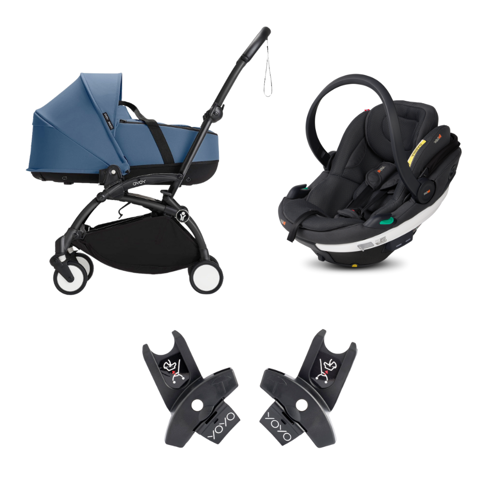 Stokke® YOYO³ Stroller - Newborn Shell and Car Chair Travel System Bundle-Bundle-Parent Studio