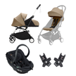 Stokke® YOYO³ Stroller - 6+ seat, 0+ Newborn pack and Car Chair Travel System Bundle