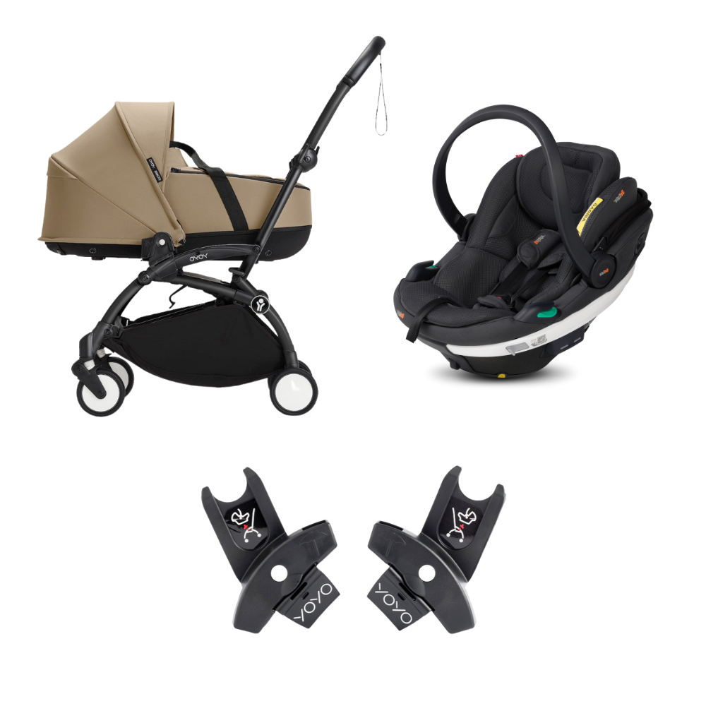 Stokke® YOYO³ Stroller - Newborn Shell and Car Chair Travel System Bundle-Bundle-Parent Studio