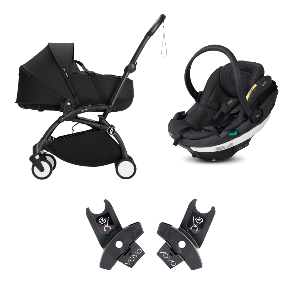 Stokke® YOYO³ Stroller - Newborn Shell and Car Chair Travel System Bundle-Bundle-Parent Studio