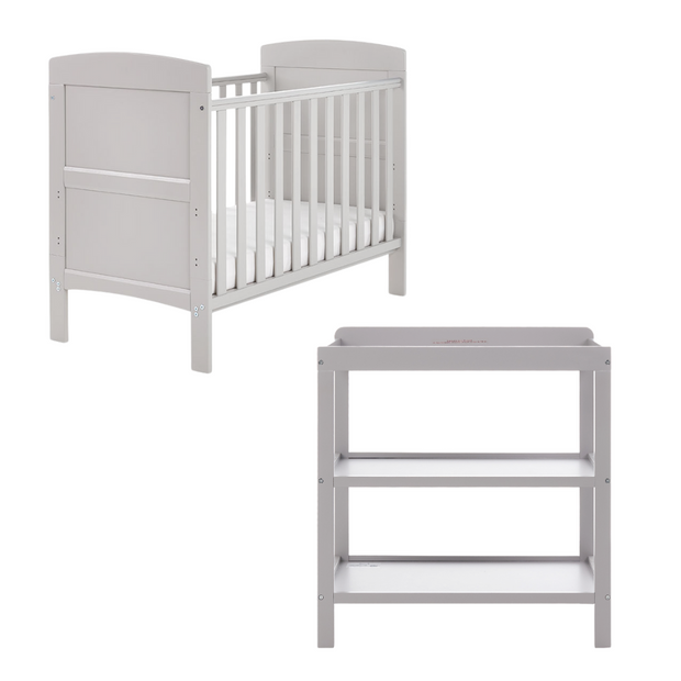 Obaby Grace Mini 2 Piece Room Set-Baby & Toddler Furniture Sets-Parent Studio