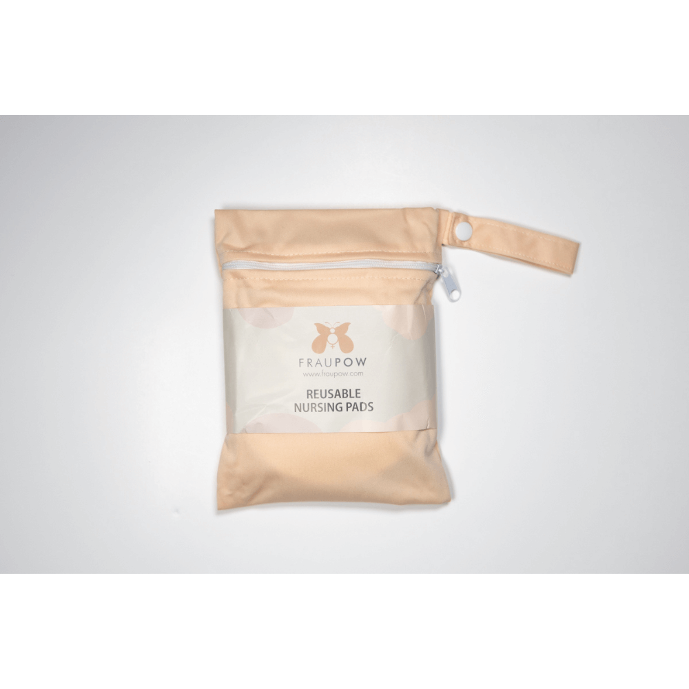 Fraupow Reusable Nursing Pads | 4 Colours | Pack of 8 - Parent Studio