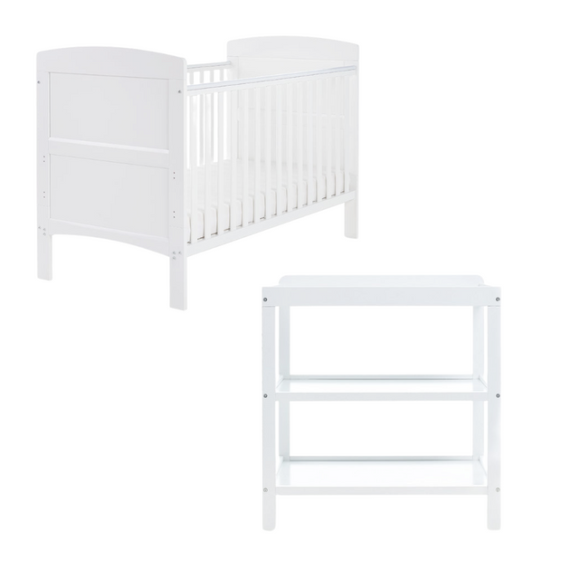 Obaby Grace 2 Piece Room Set-Baby & Toddler Furniture Sets-Parent Studio