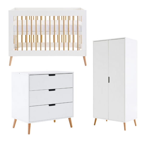 Obaby Maya Mini 3 Piece Room Set-Baby & Toddler Furniture Sets-Parent Studio