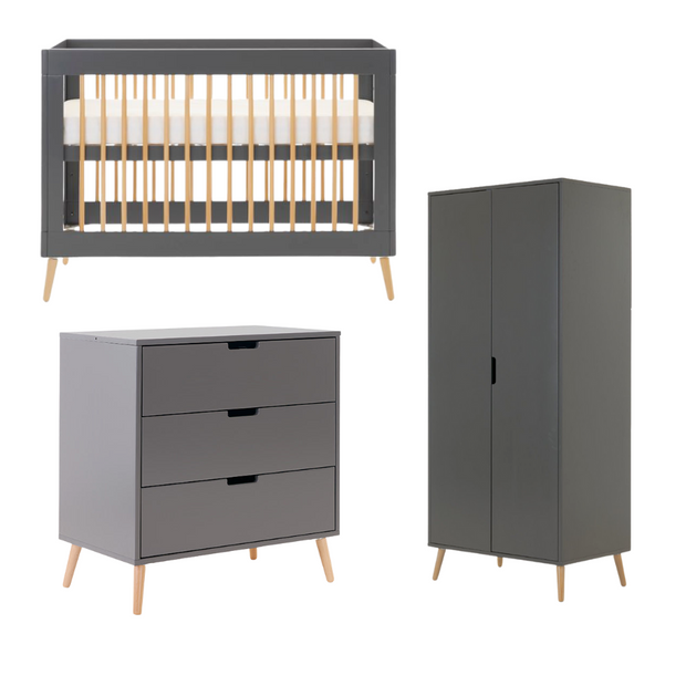 Obaby Maya Mini 3 Piece Room Set-Baby & Toddler Furniture Sets-Parent Studio