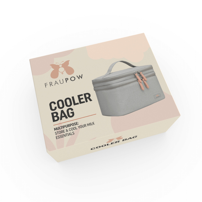 Fraupow Milk Essentials Cooler Bag & Wearable Pump Storage Bag