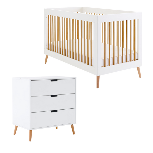 Obaby Maya 2 Piece Room Set-Baby & Toddler Furniture Sets-Parent Studio