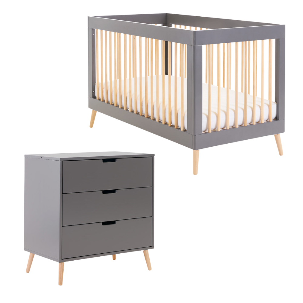 Obaby Maya 2 Piece Room Set-Baby & Toddler Furniture Sets-Parent Studio