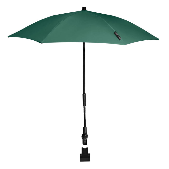 Forest Green YOYO stroller parasol and attachment clip with UPF 50+ sun protection - available at Parent Studio.