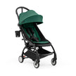 Stokke YOYO cup holder mounted on a Forest Green Yoyo5 Stroller - Available from Parent 