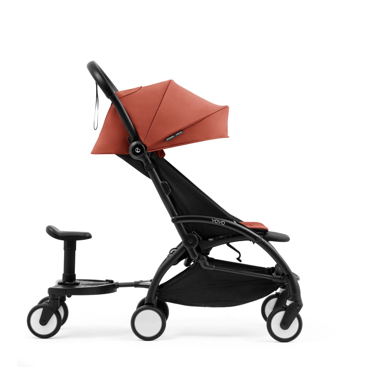 Stokke Yoyo Board attached to Berry Yoyo5 Stroller - Available from Parent Studio