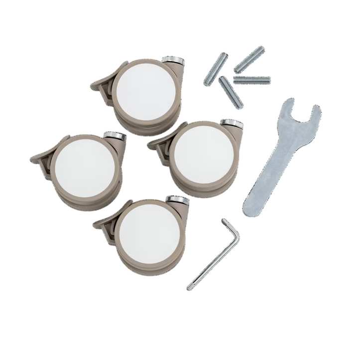 Stokke Nighti Beige Wheels set - Available from Parent Studio