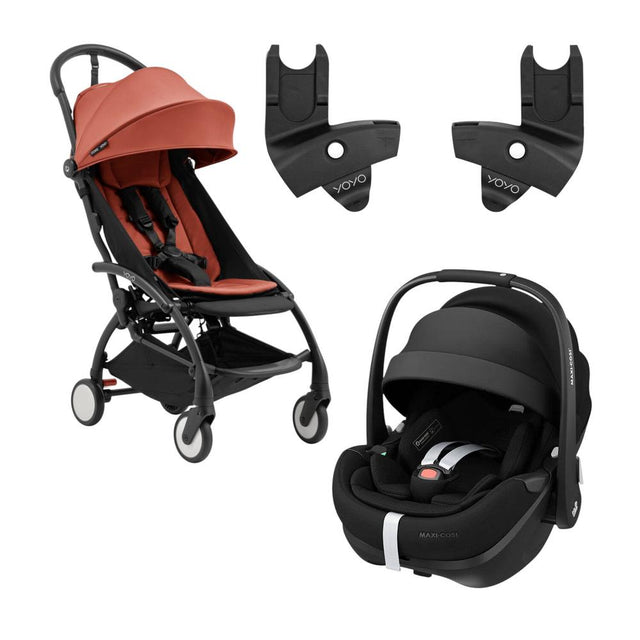 Stokke® YOYO⁵ Stroller and Maxi-Cosi® Pebble 360 Pro² Car Seat