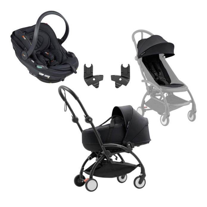 Stokke® YOYO⁵ Bassinet to Toddler & BeSafe Go Beyond² | 3-in-1 Travel System Bundle