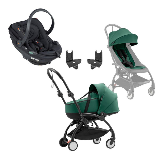 Stokke® YOYO⁵ Bassinet to Toddler & BeSafe Go Beyond² | 3-in-1 Travel System Bundle