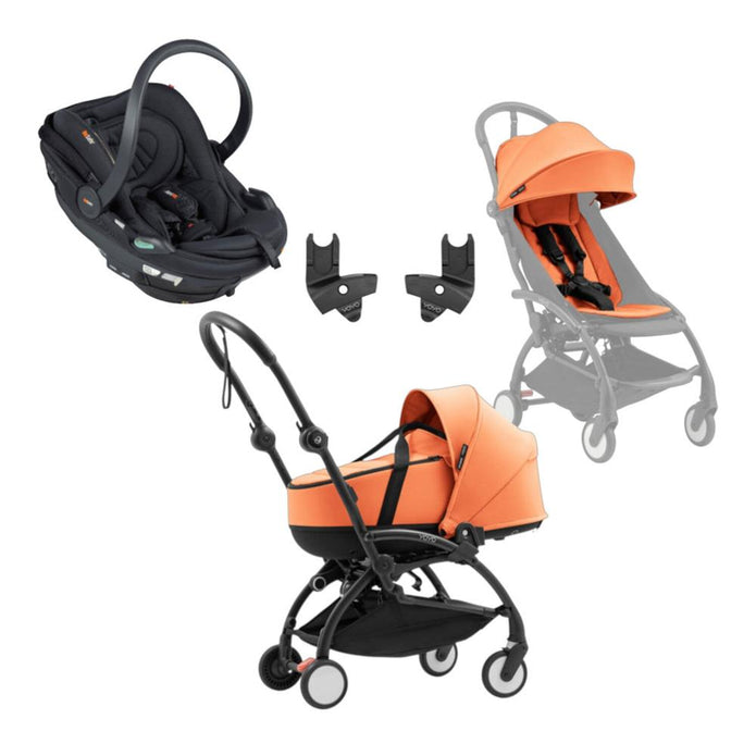 Stokke® YOYO⁵ Bassinet to Toddler & BeSafe Go Beyond² | 3-in-1 Travel System Bundle