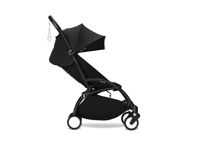 Stokke® YOYO³ stroller with newborn to toddler Black/Black