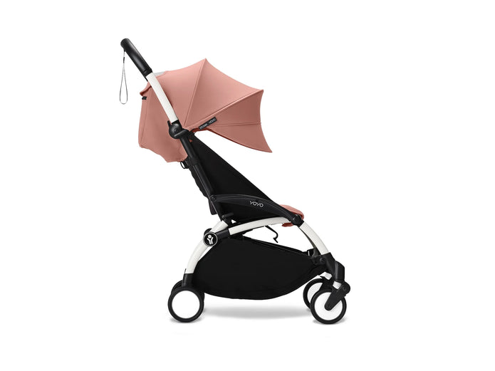 Stokke® YOYO³ stroller from 6 months White/Ginger