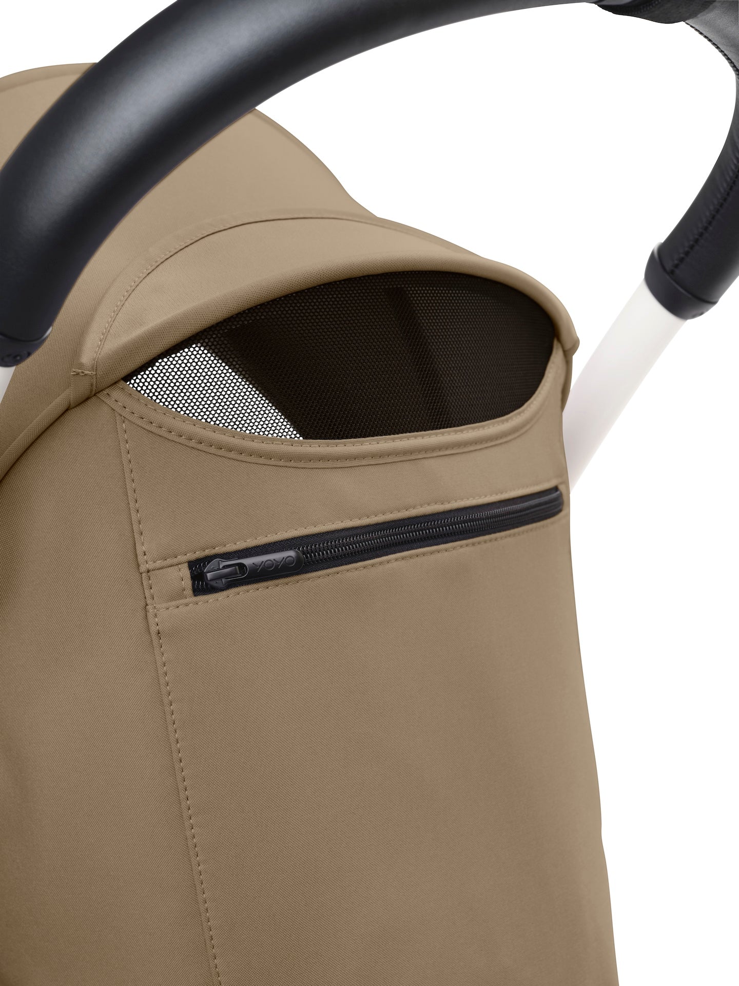 Stokke® YOYO³ stroller with newborn to toddler Black/Toffee