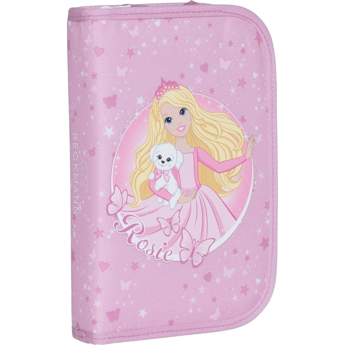Single section pencil case w/content, Rosie