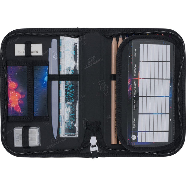 Single section pencil case w/content, Ninja Elements