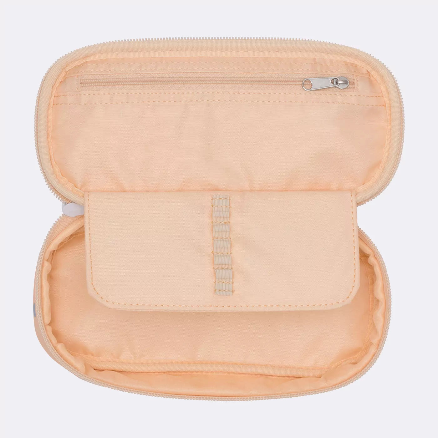 Oval pencil case, Yellow Heart