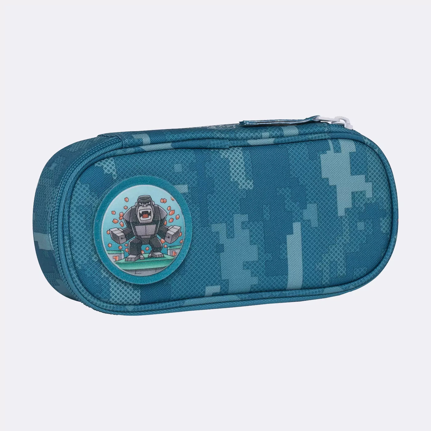 Oval pencil case, Jungle game