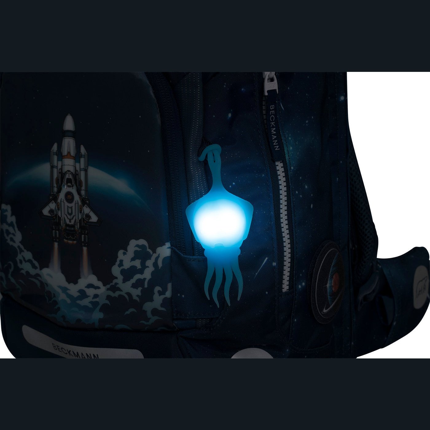 B-SEEN & SAFE LED light, Blue Squid