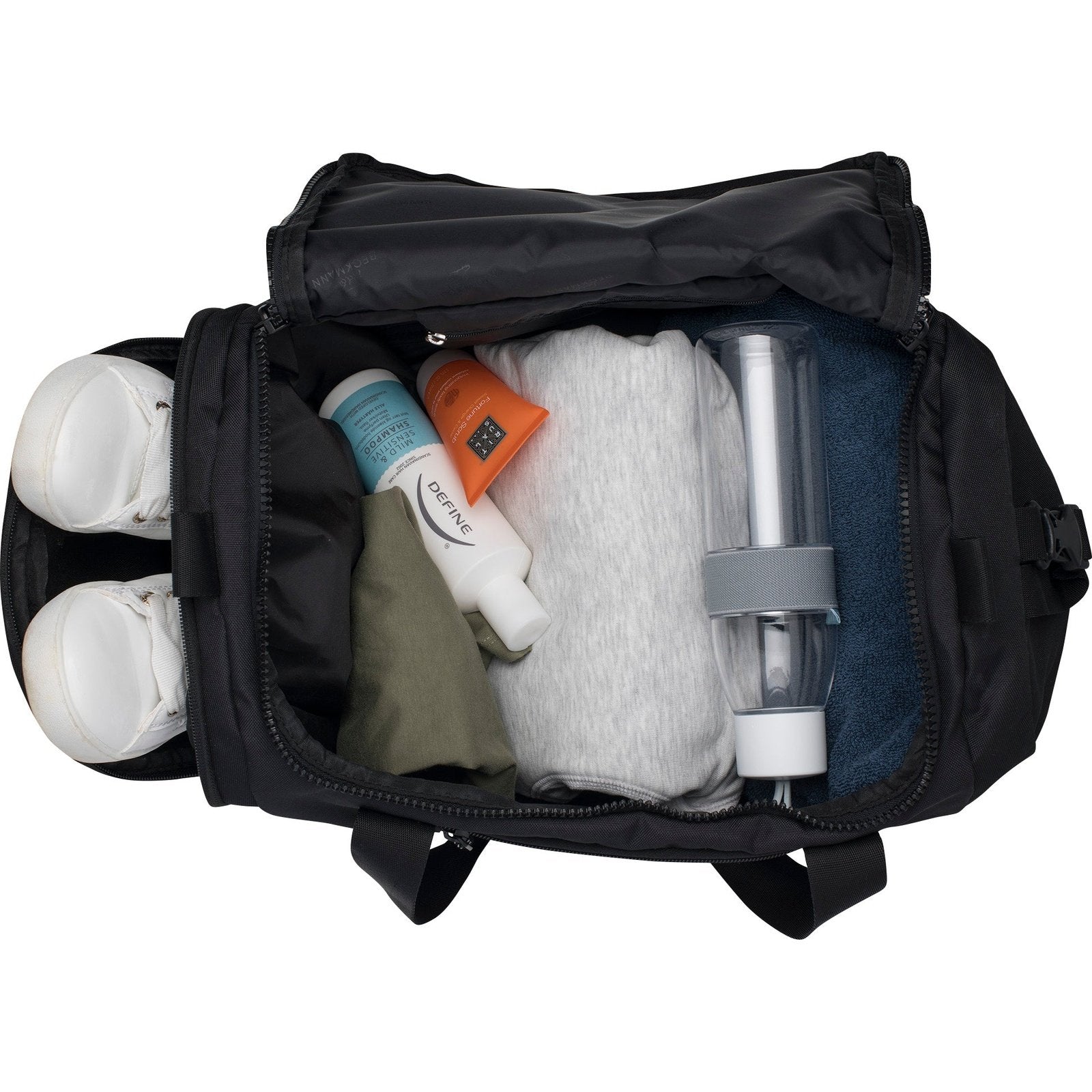 Duffelbag Sport, Black Bold