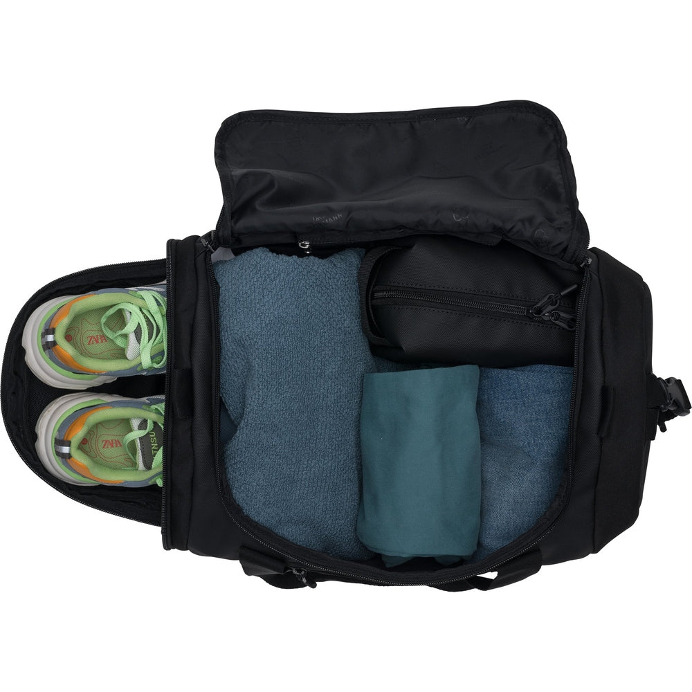 Sport duffelbag Black Coated 3rd-7th Year