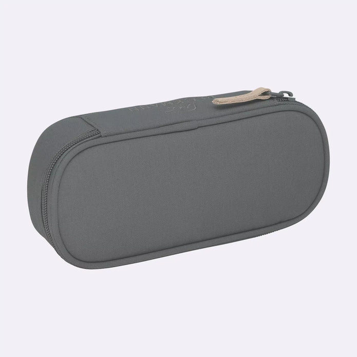 Oval pencil case, Foggy Green