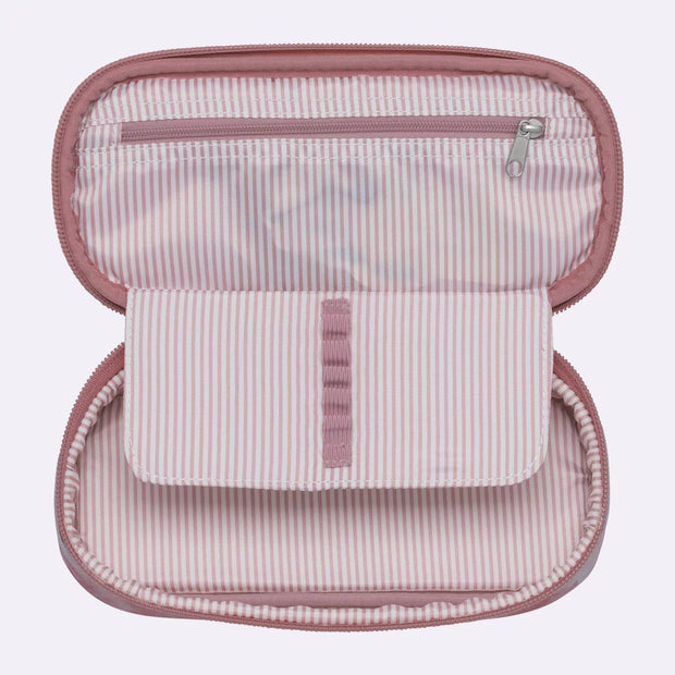 Oval pencil case, Ash Rose