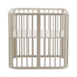 Stokke Nighti mini cot in Vanilla White finish  — Available from Parent Studio