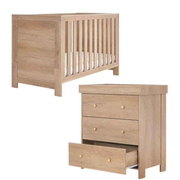 Obaby Nika Mini 2 Piece Room Set-Baby & Toddler Furniture Sets-Parent Studio