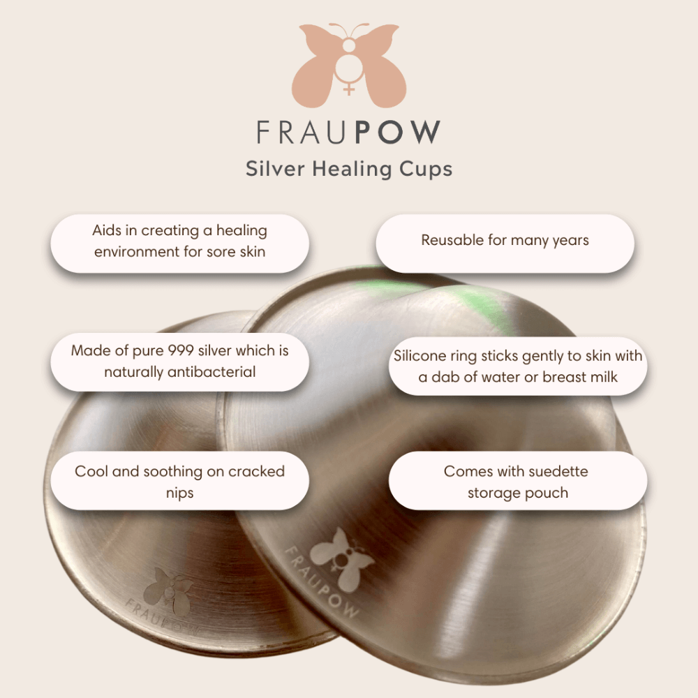 Fraupow Silver Healing Cup | Pack of 2