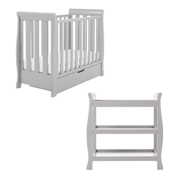 Obaby Stamford Space Saver Sleigh 2 Piece Room Set