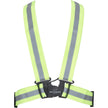B-SEEN & SAFE reflective harness, Yellow