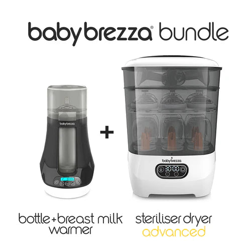 Baby Brezza Bottle Breastmilk Warmer AND Steriliser Dryer Advanced Bundle-Bundle-Parent Studio