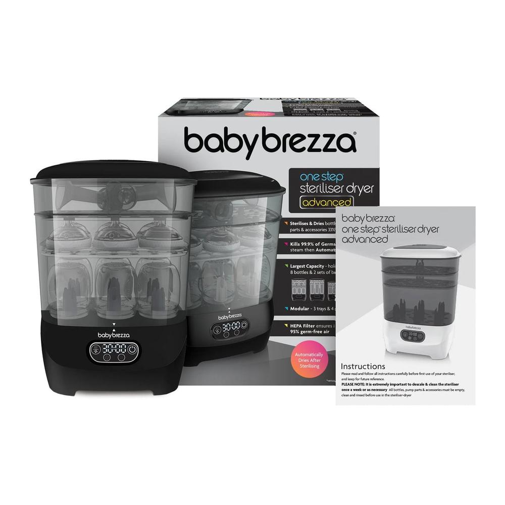Baby Brezza Bottle Breastmilk Warmer AND Steriliser Dryer Advanced Bundle