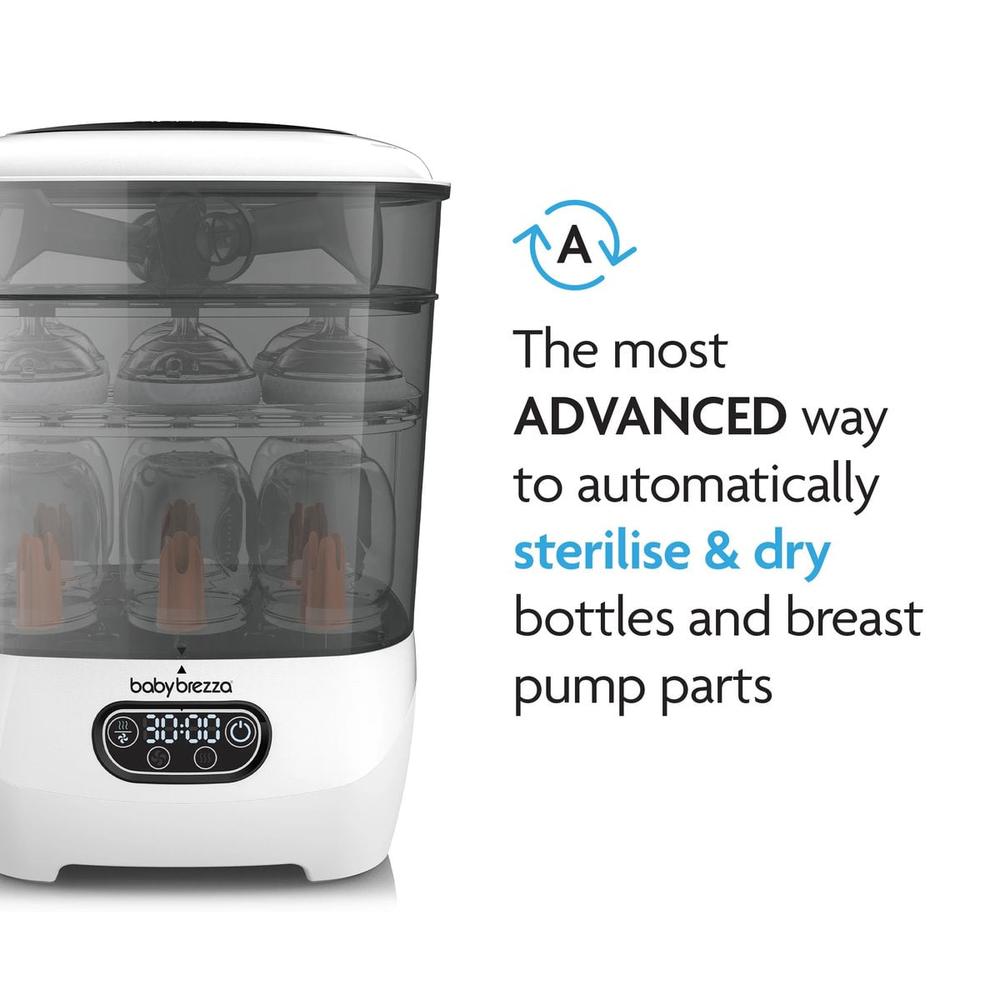 Baby Brezza Bottle Breastmilk Warmer AND Steriliser Dryer Advanced Bundle