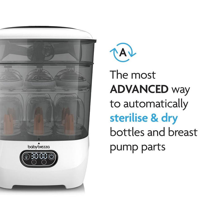 Baby Brezza Bottle Breastmilk Warmer AND Steriliser Dryer Advanced Bundle